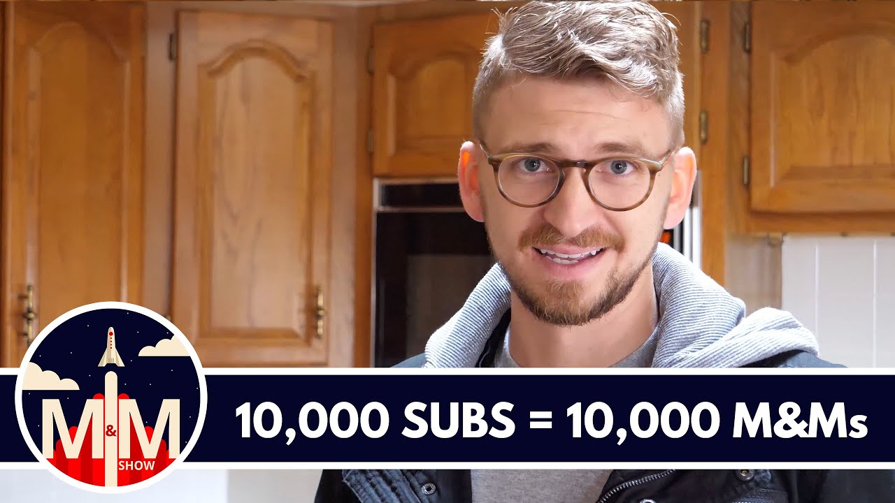 10K Subs, 10K M&Ms, 10K Pennies Pledged To Kickstarters (10,000 Subscriber Special!)