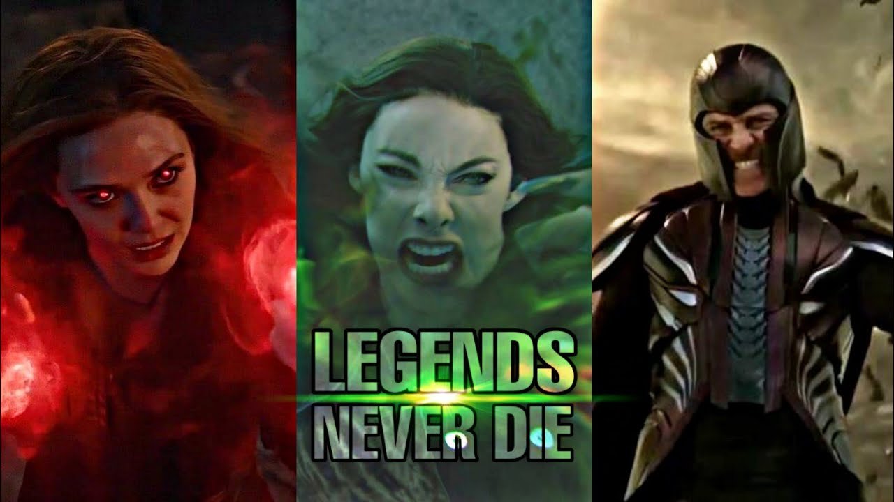 Scarlet Witch, Magneto And Polaris || Legends Never Die
