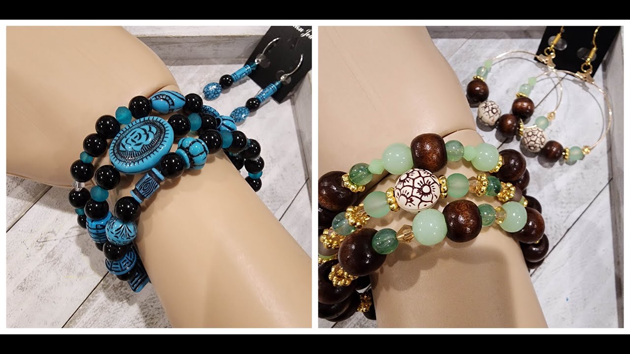 Memory Wire bracelet set
