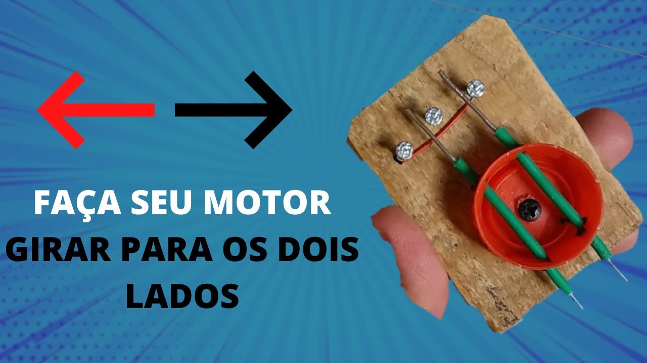 Inversor de Polaridade Caseiro Controle o sentido de Rotação do motor