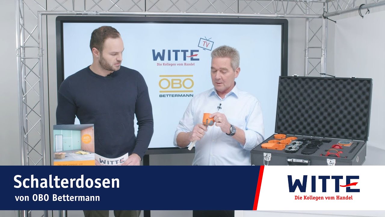 Win-Serie - Unterputzdosen von OBO Bettermann | Witte TV