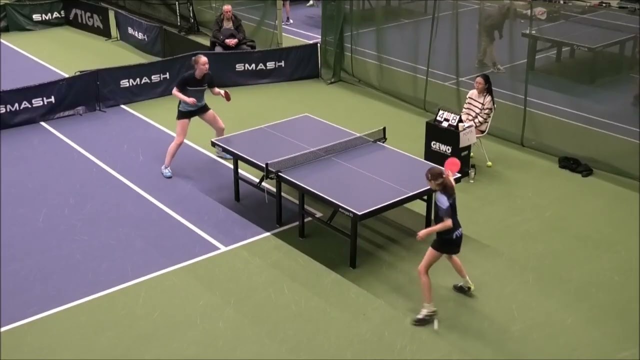 Highlights - KADAR Kamilla vs KELLOW Mia | U21 Women's singles semifinal | Finnish U21 champs 2026