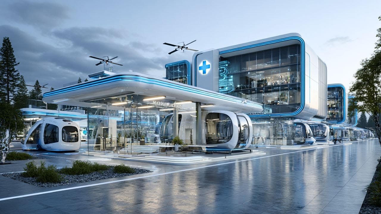 Relaxing Science Fiction Music - A Smart World in the Future - Sci-Fi  Futuristic Architecture