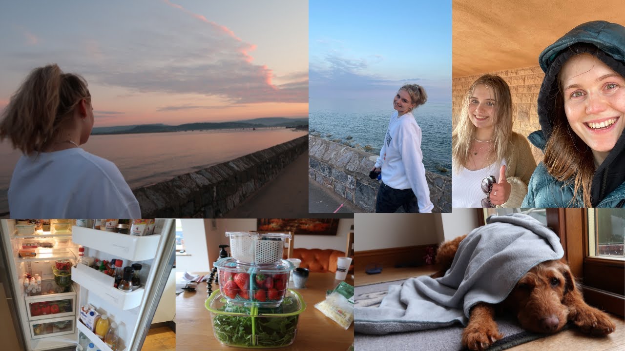 ORGANISING THE FRIDGE, BEACH WALKS, NEW RECIPES, FUN VLOG!
