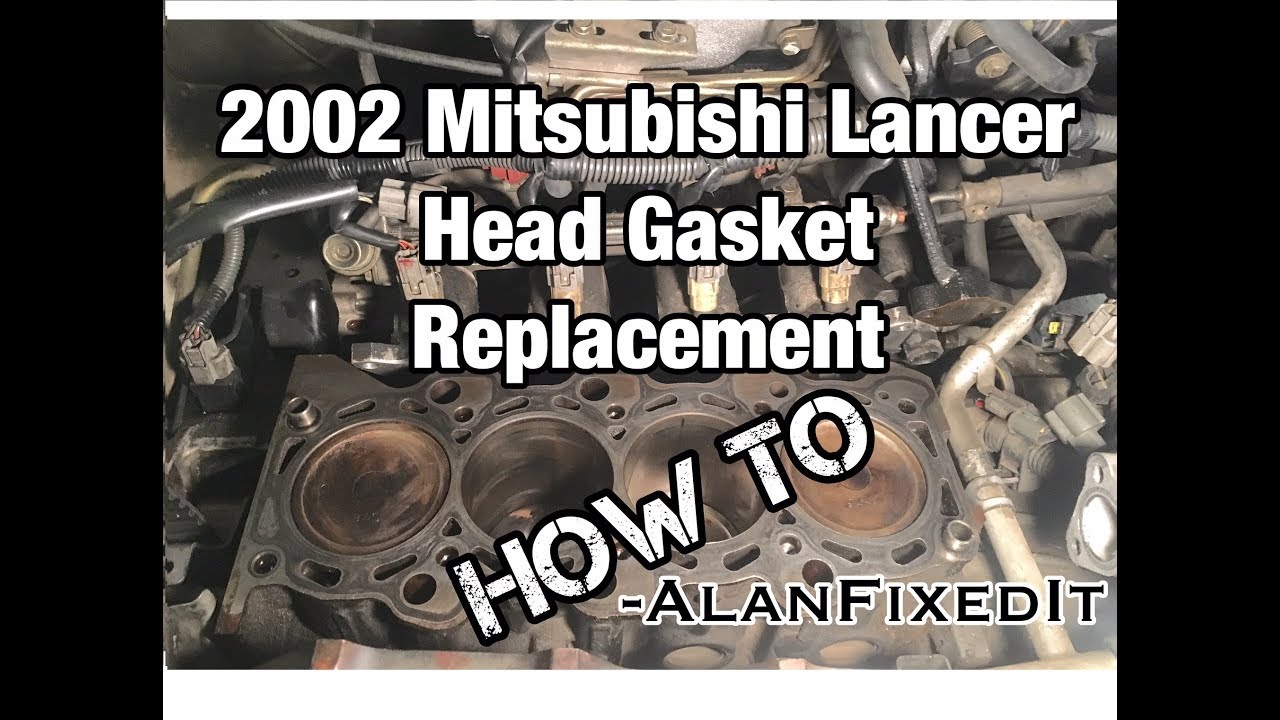2002 Lancer 2.0L (4G94) Head Gasket Replacement- AlanFixedIt