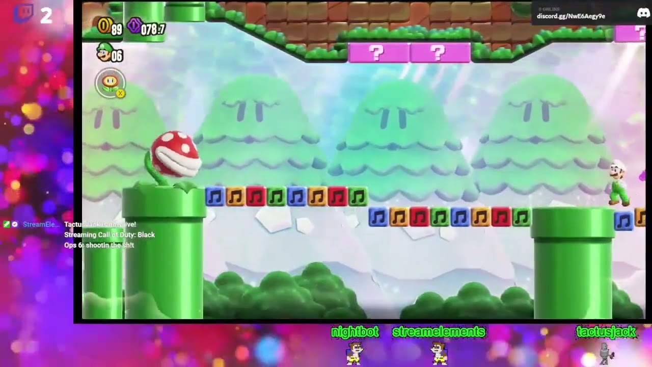 piranha plant spittin | #tactusjack on #Twitch