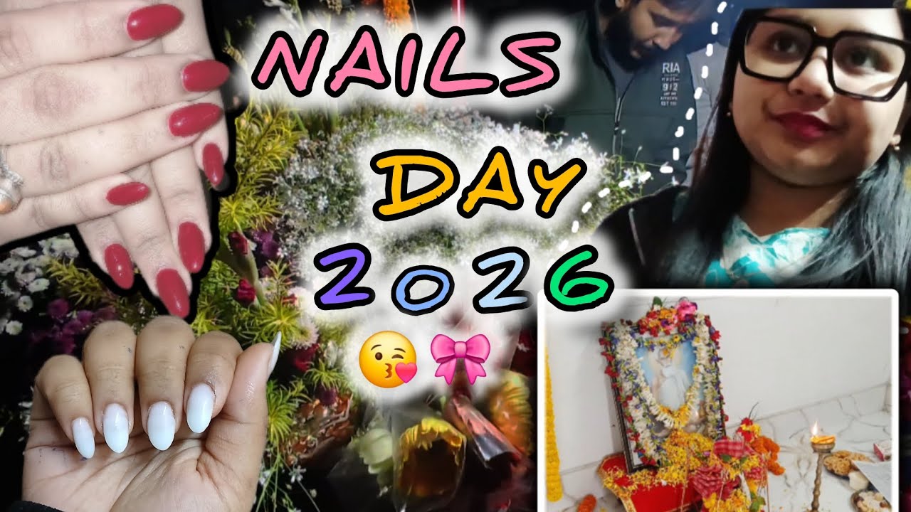 Nails day ...😘🎀🧿💖 #viralvideo #bengalvlogger #popular #dailyvlog #vlog 