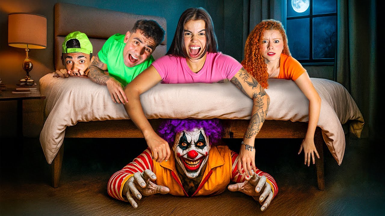 O PALHAÇO PASSOU A NOITE ESCONDIDO NO QUARTO DA JAINE *Pegamos ele ?