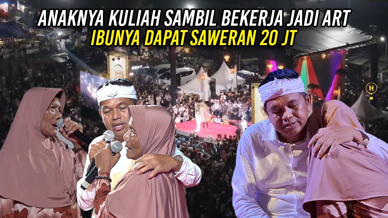 AN4KNYA KULIAH SAMBIL BEKERJA JADI ART DI JAKARTA | IBUNYA DAPAT SAWERAN 20 JUTA