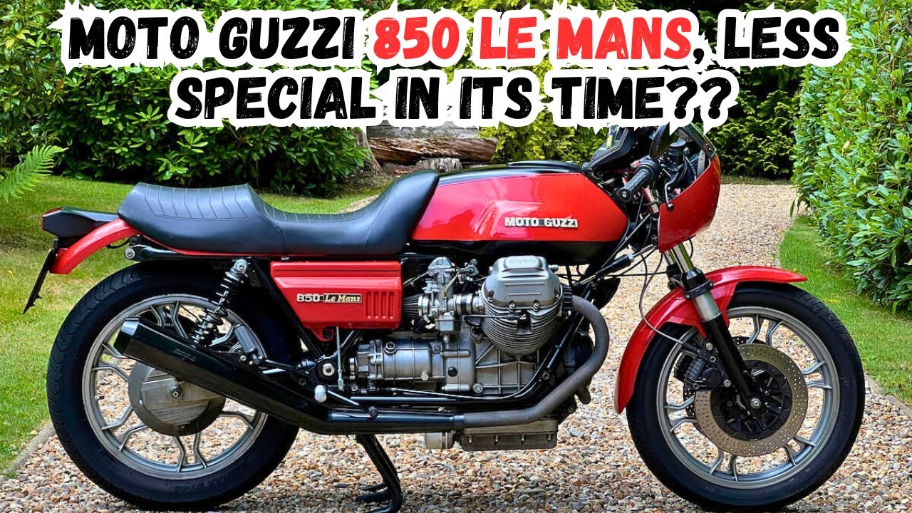 MotoGuzzi 850 Le Mans. Можно с уверенностью сказать, что это было начало гонок на скорость между ...