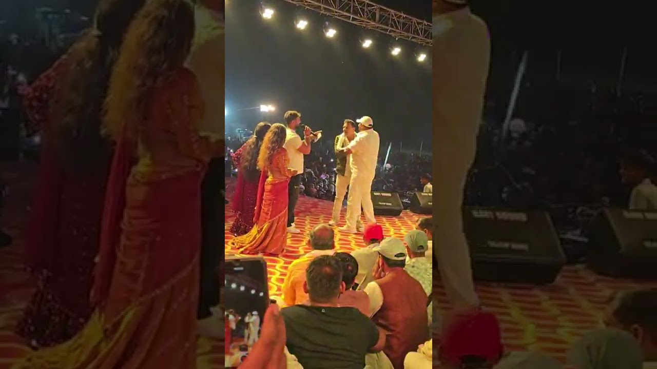 Khesari Lal Yadav # mahi  manisha#stage show#sahibganj Jharkhand 