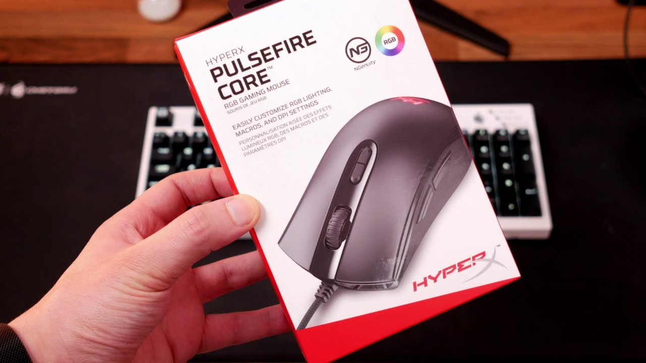 ratón gaming BARATO hyperx Pulsefire Core en español