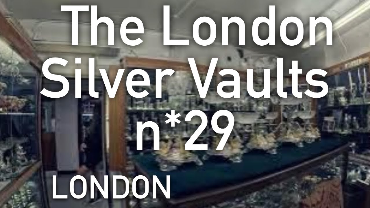 The London Silver Vaults n*29 #WalkWithMe #London #GoPro12 #4K #HD