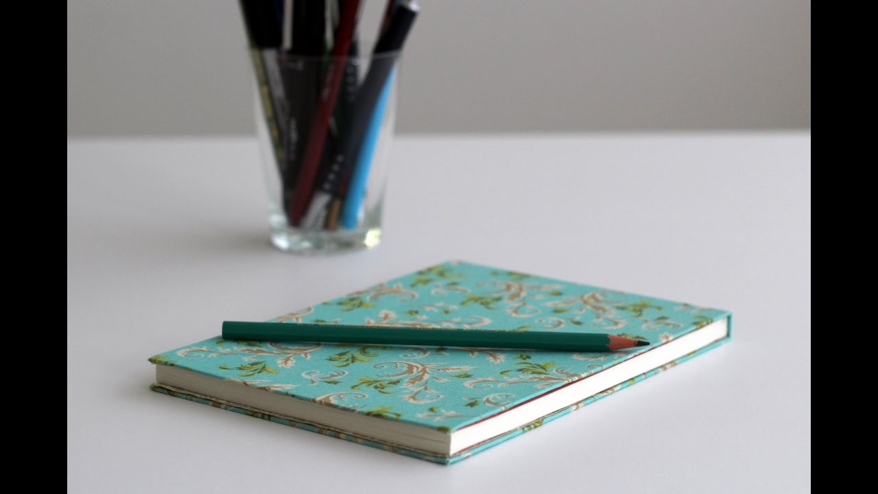 DIY Bloco com Capa de Tecido