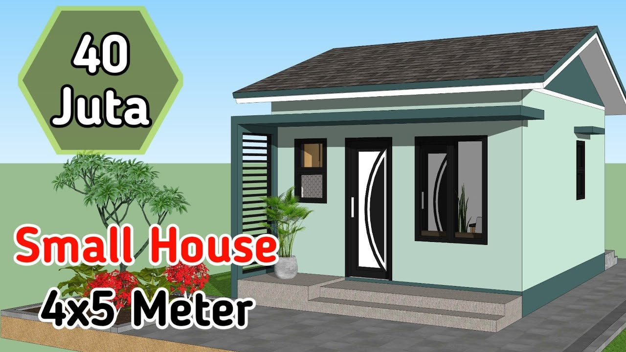 🏡Можно жить в маленьком ДОМЕ 4 х 5 метров, 🤔🤔 Как думаете??