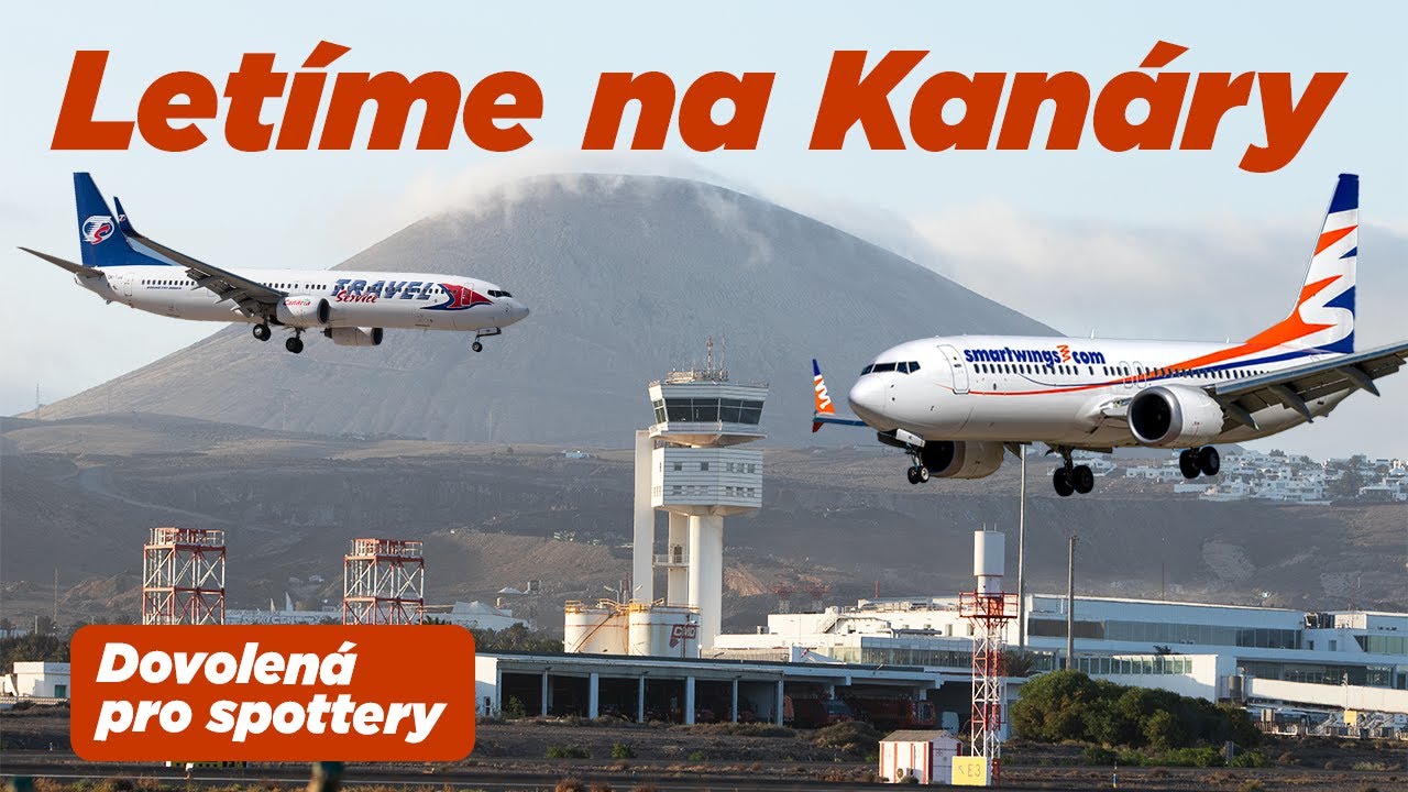Vše o létání na Kanáry. A kde na ostrovech pozorovat letadla?