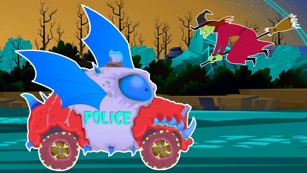 Scary Police Car | Scary police chase