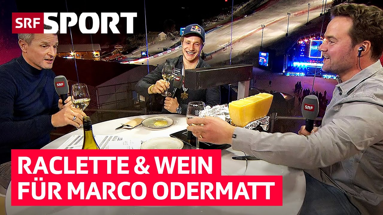 Abfahrtsweltmeister Odermatt feiert wie ein Champion! 🥳 | SRF Sport