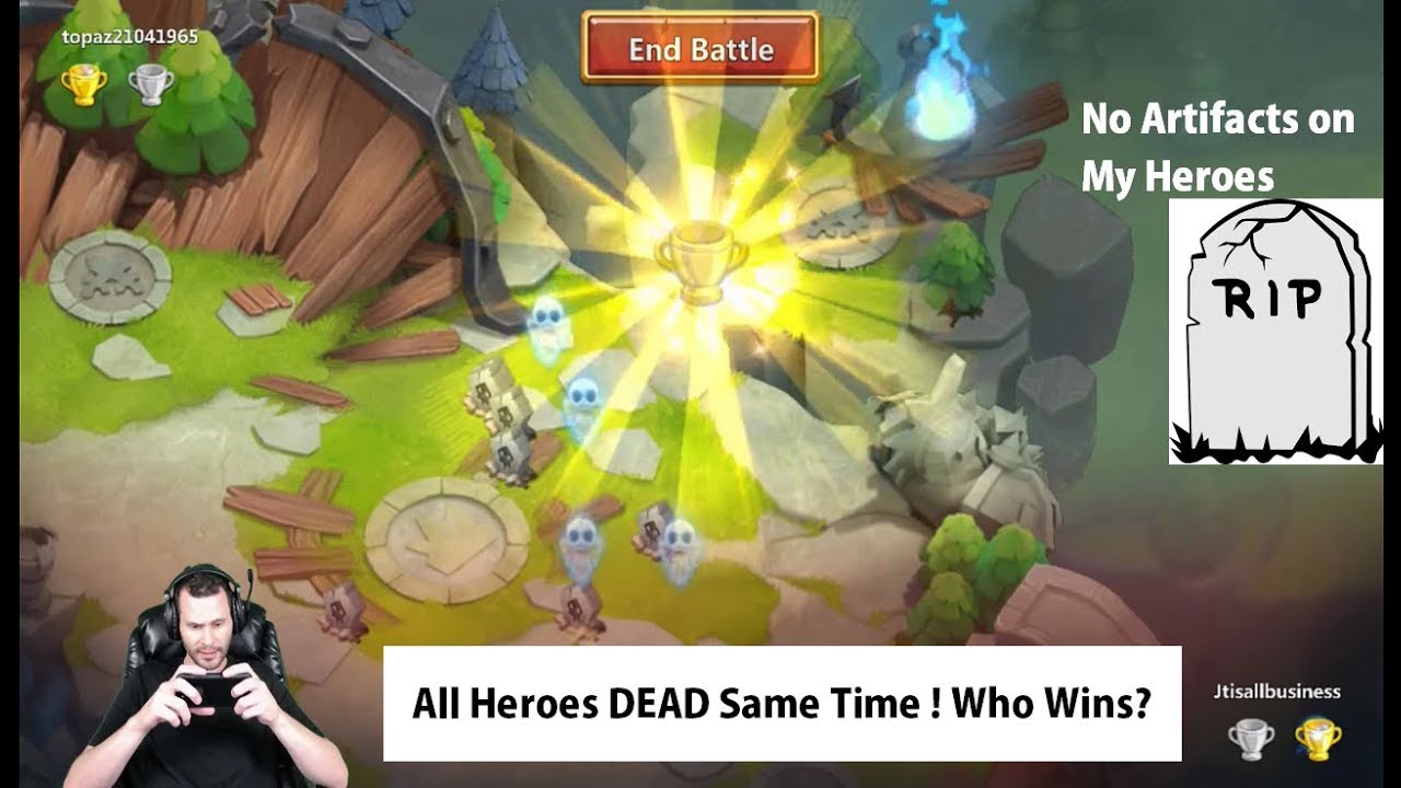 JT's Main Lost Battlefield Athene Skeletica Teams Castle Clash