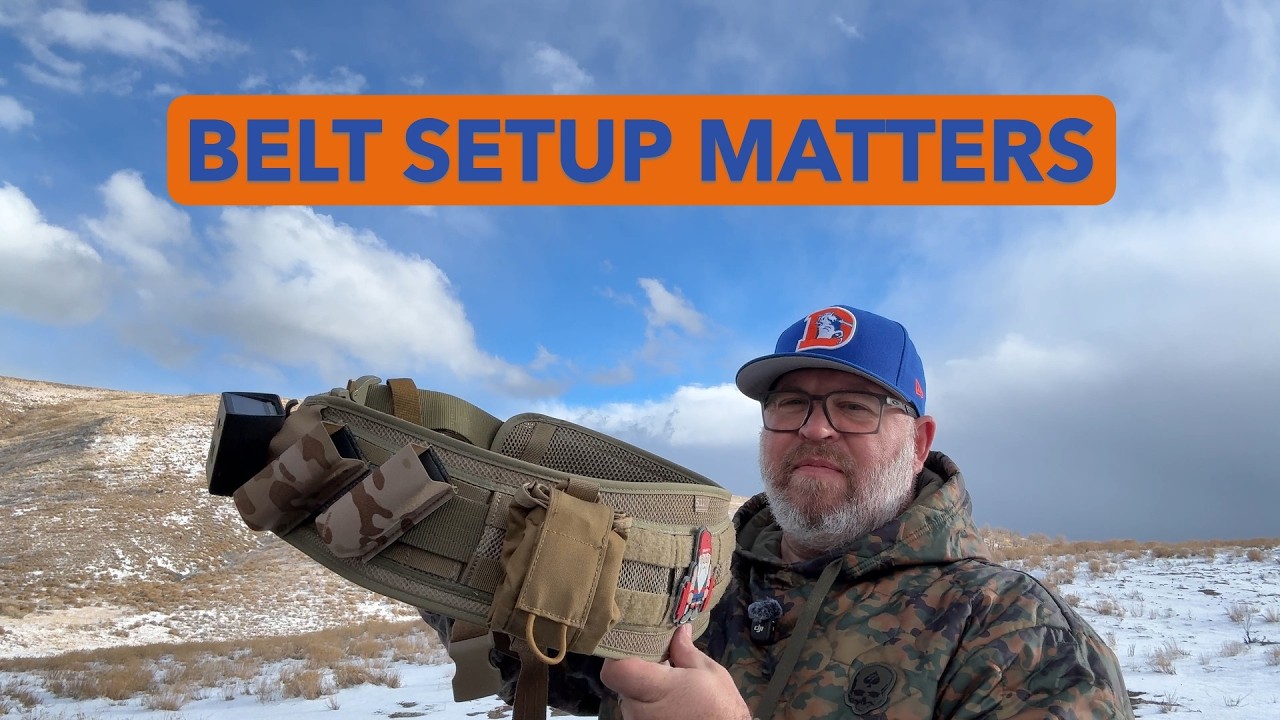 Battle Belt Setup & Learning to Draw | Tactical Misfits Training