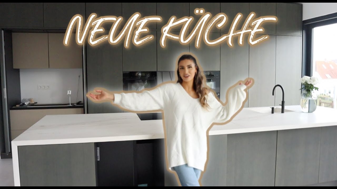 UNSERE NEUE KÜCHE - WIR RÄUMEN ALLES EIN | Dilara Kaynarca