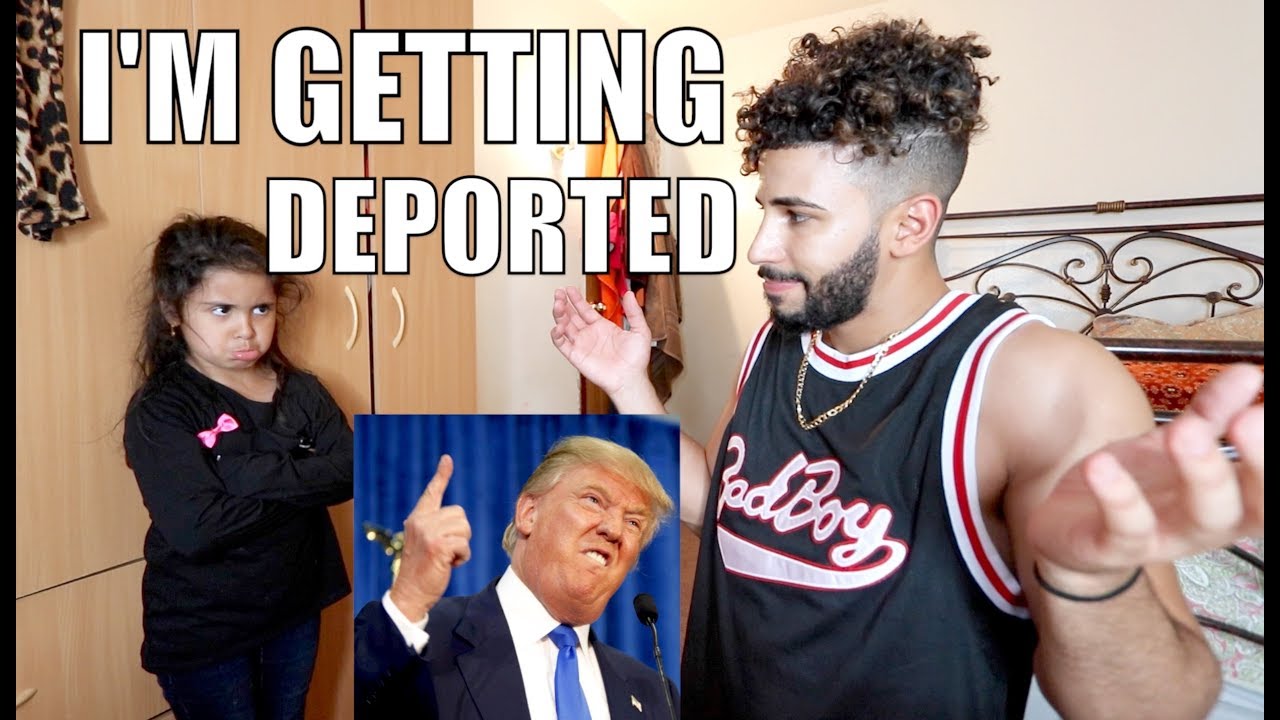 I'm Getting Deported Prank On 5 Year Old!!