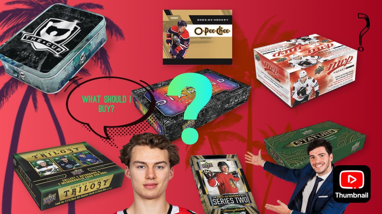 Best Hockey Card Hobby Boxes To Buy In 2024!!!
