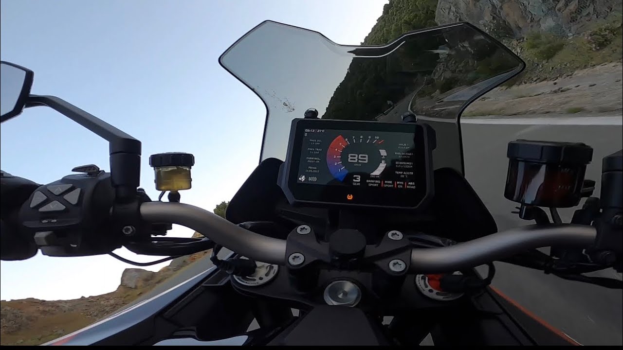 KTM 1290 SUPERDUKE GT 2022 HARD MOUNTAIN🌋MITAS SPORT FORCE PLUS EV