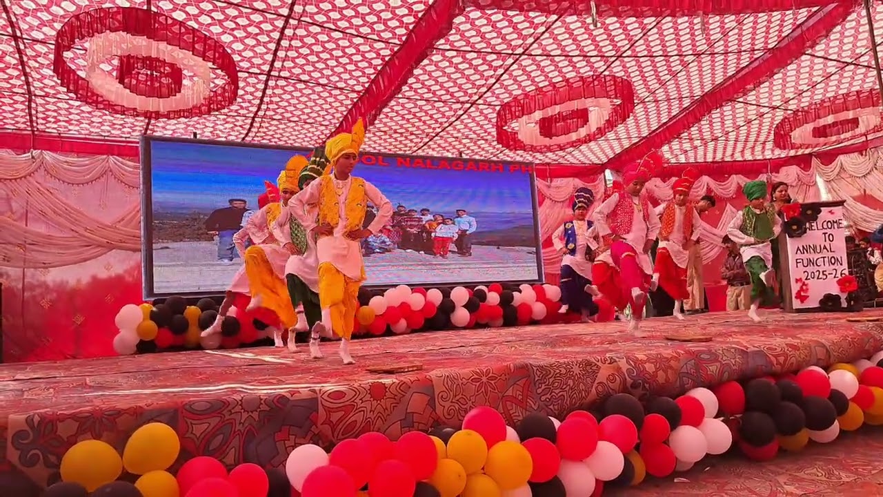 Pinewood School Nalagarh Punjabi Dance Class V