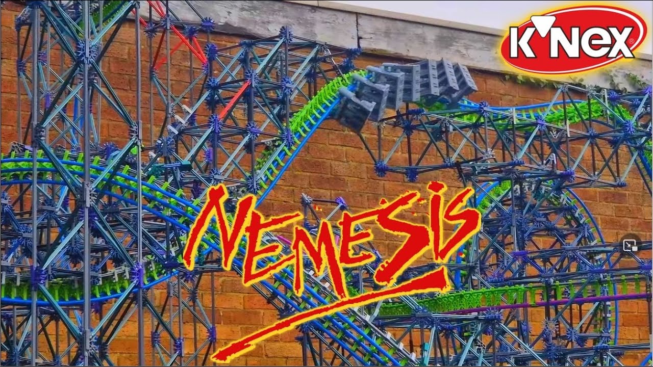 Nemesis Alton Towers K'nex Roller Coaster Re-Creation! #knex
