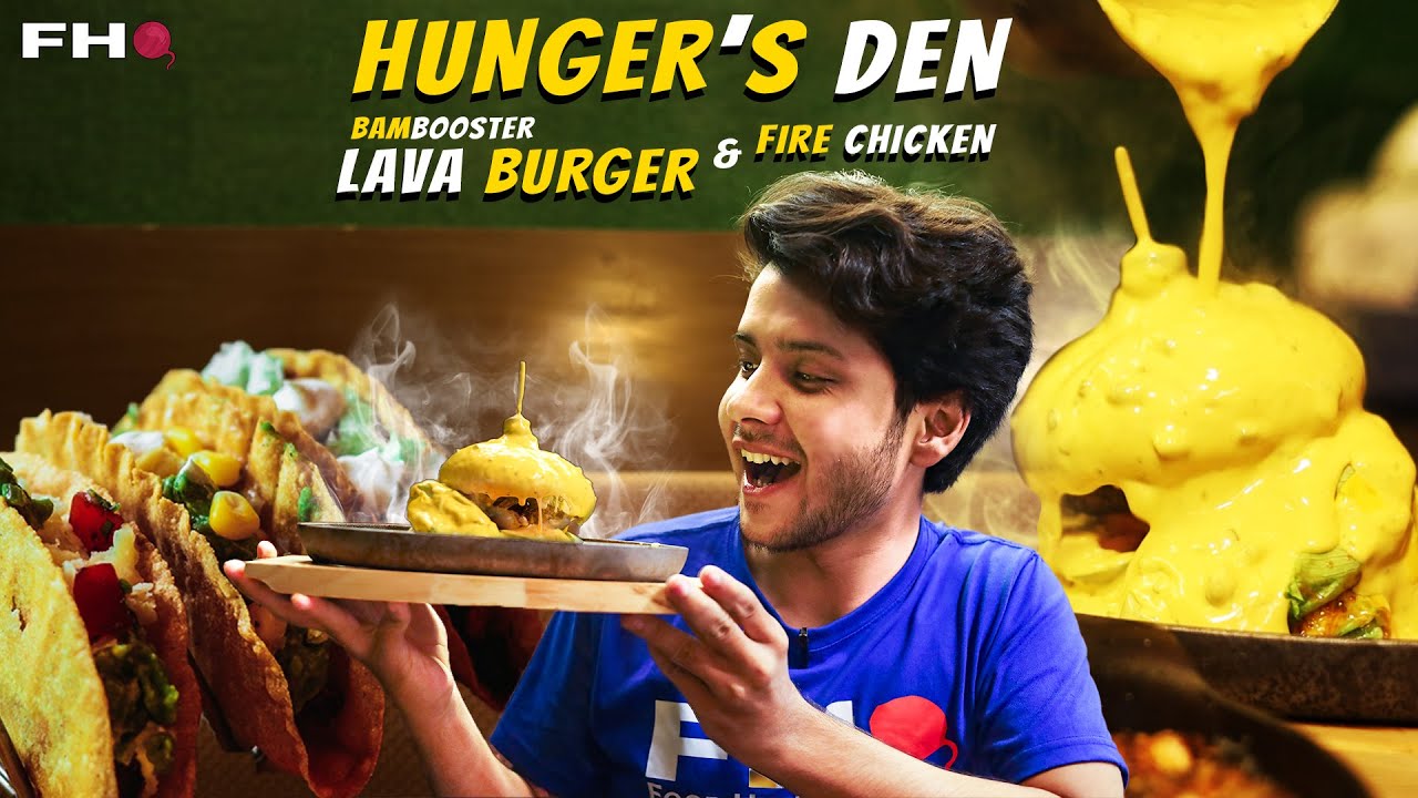 Famous Bambooster &ldquo;Lava Burger & Fire Chicken&rdquo; | Hunger&rsquo;s Den Special | FHQ