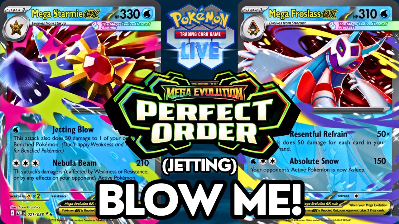 Mega Starmie ex is the best new Perfect Order deck!