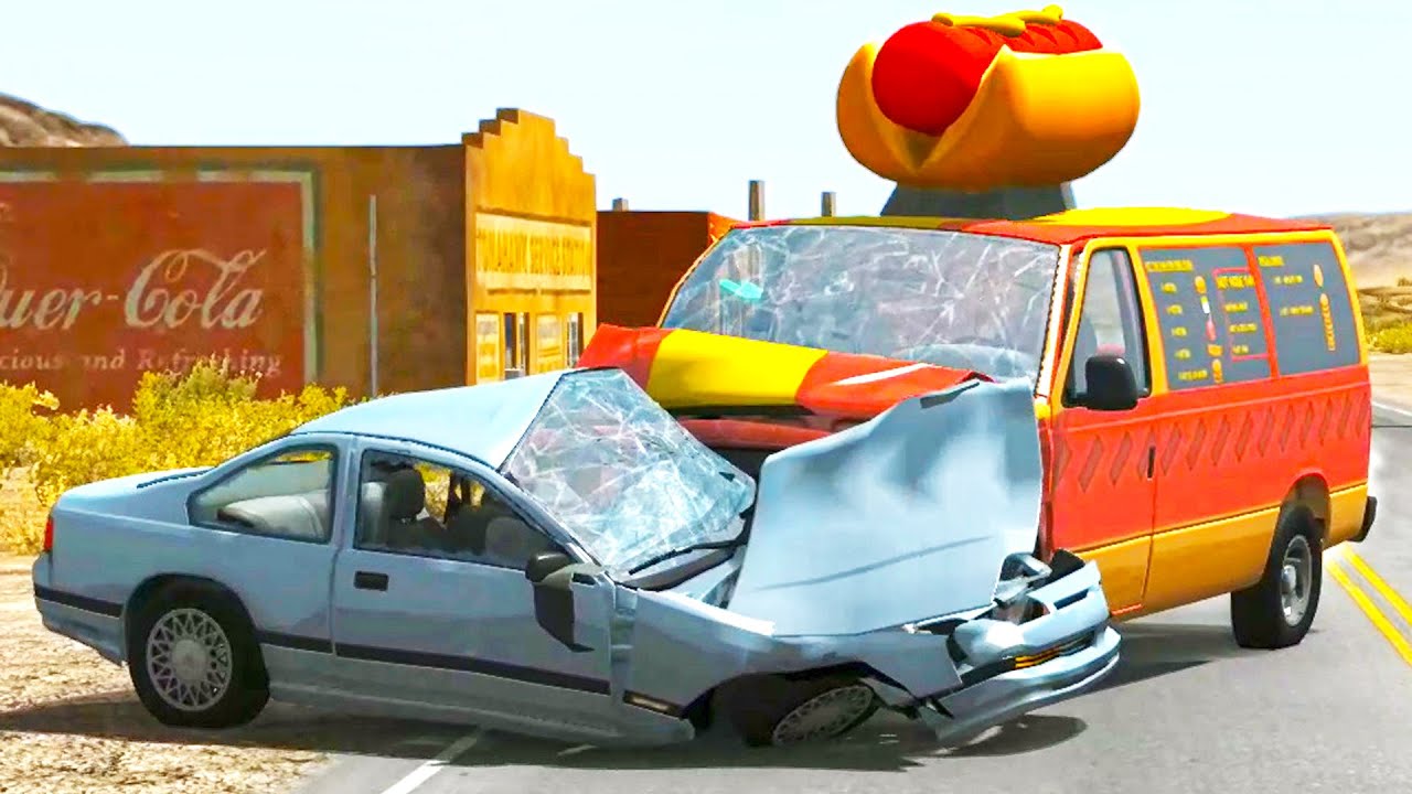 BeamNG Drive High Speed Crashes #30
