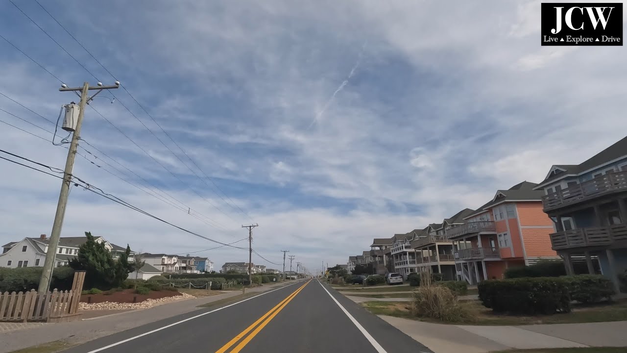Heading South On Ocean Trail, Corolla NC