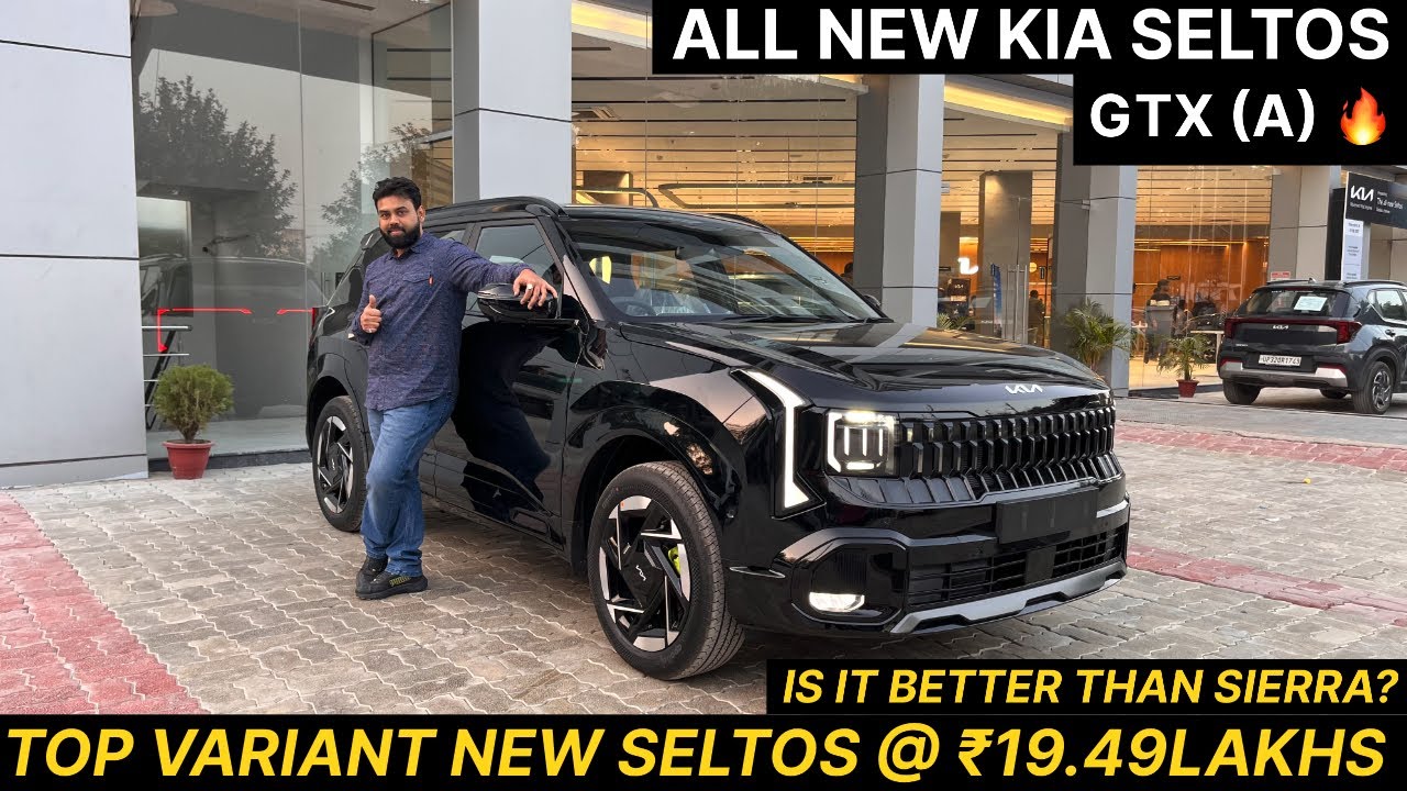 All New Kia Seltos GTX(A) | Kia Seltos Top Model | Only @ ₹19.49Lakhs 🔥 | Pros & Cons | 