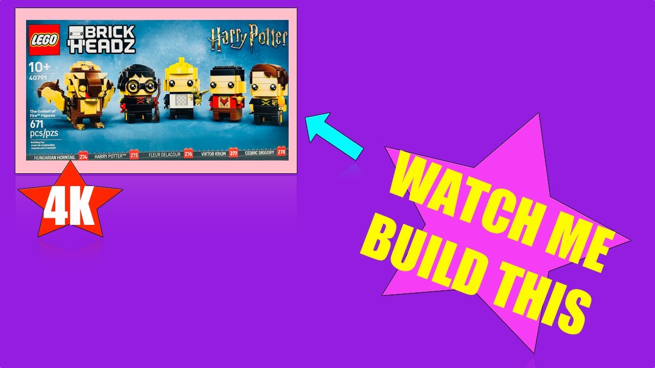 LEGO BrickHeadz The Goblet of Fire Figures 40791