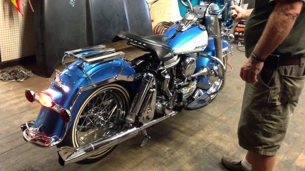 1964 Panhead Running and Closeups!