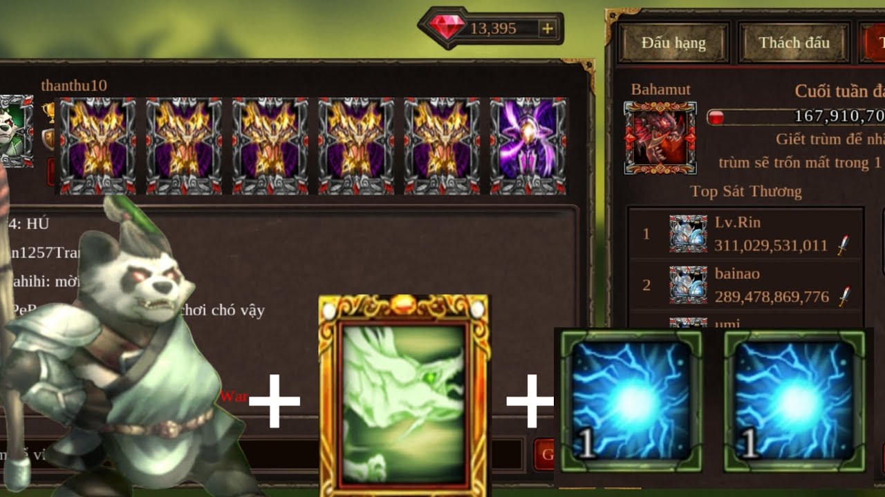 [EPIC HEROES WAR] CẦM PANDA CUỐI TUNG SEVER🤯🤯🤯🤯 #epicheroeswar #epicheroeswarnew #ehw