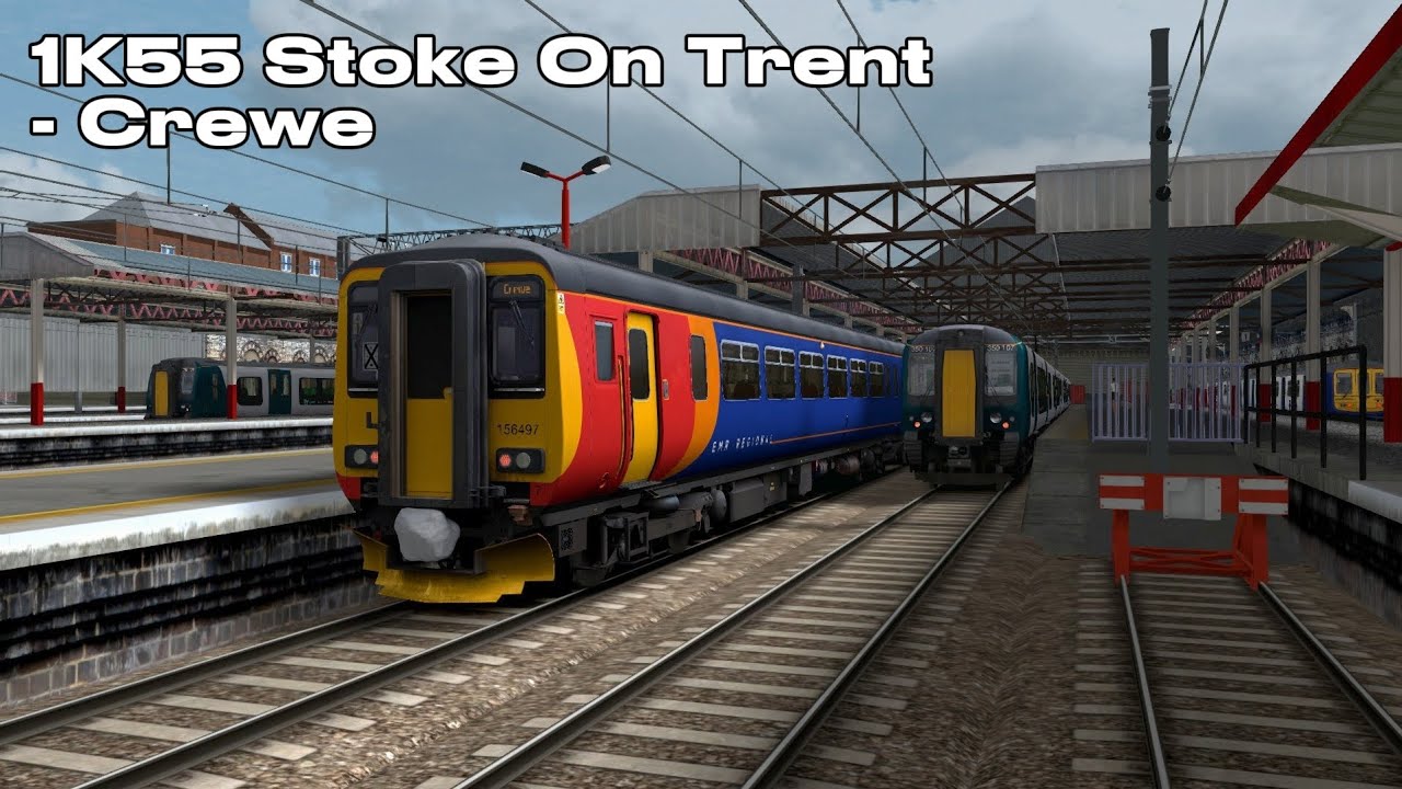 Train Simulator: Stoke On Trent - Crewe | EMR Class 156