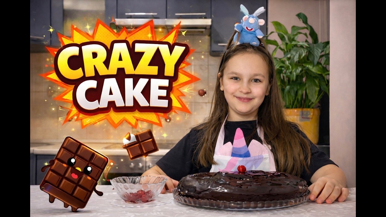 Crazy Cake 🍫 Шоколадний торт, який завжди виходить!
