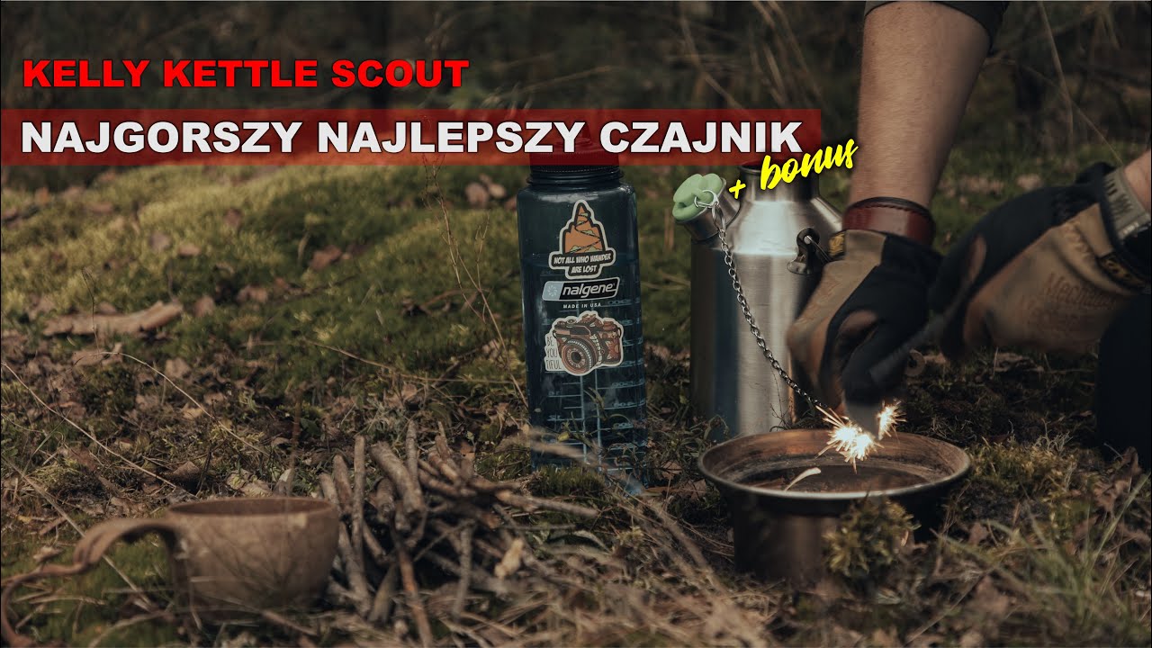 Najgorszy najlepszy czajnik wszystkopalący + mobilne ognisko #kellykettle #recenzja #ekwipunek