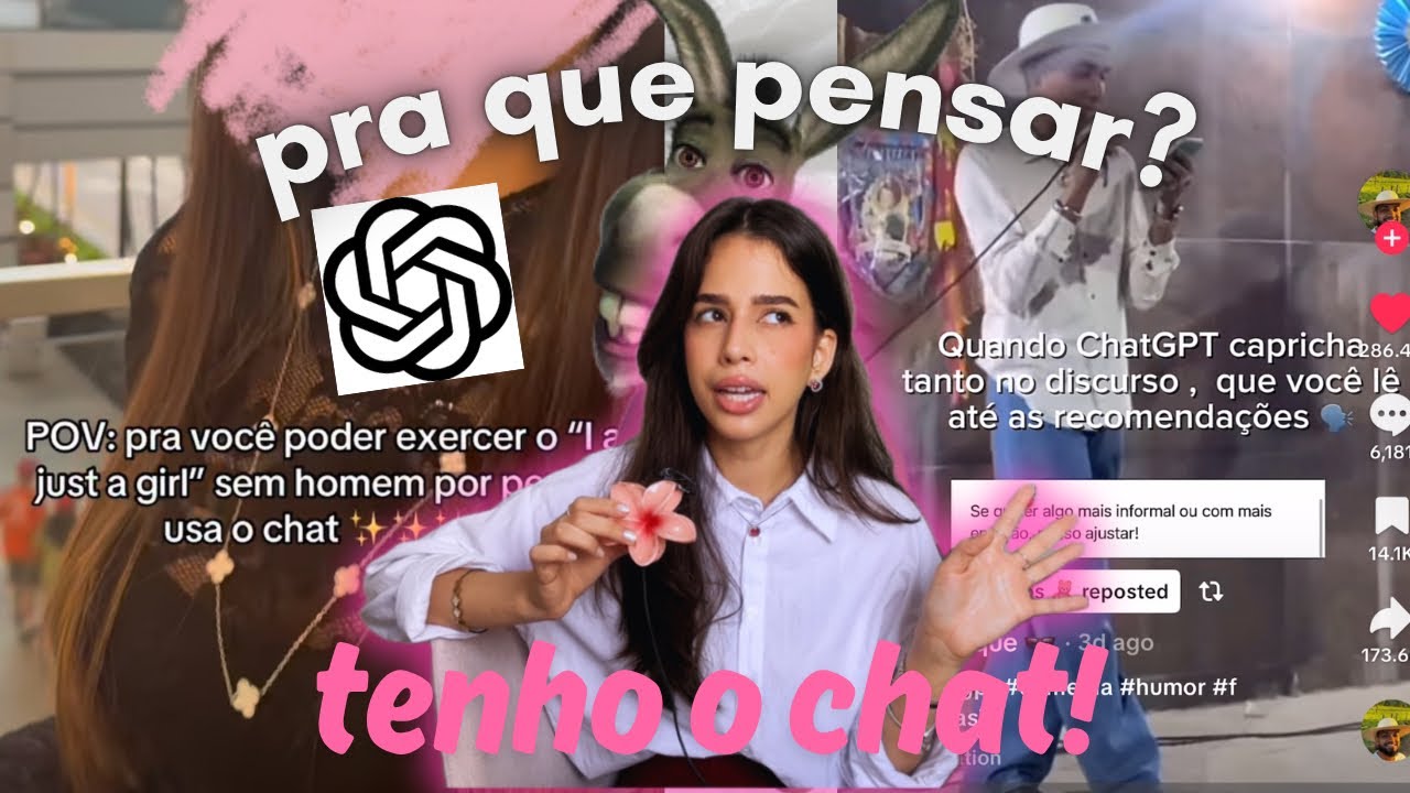 PARE DE USAR O CHAT GPT PRA TUDO | terapia, trabalhos, discursos pelo chat…
