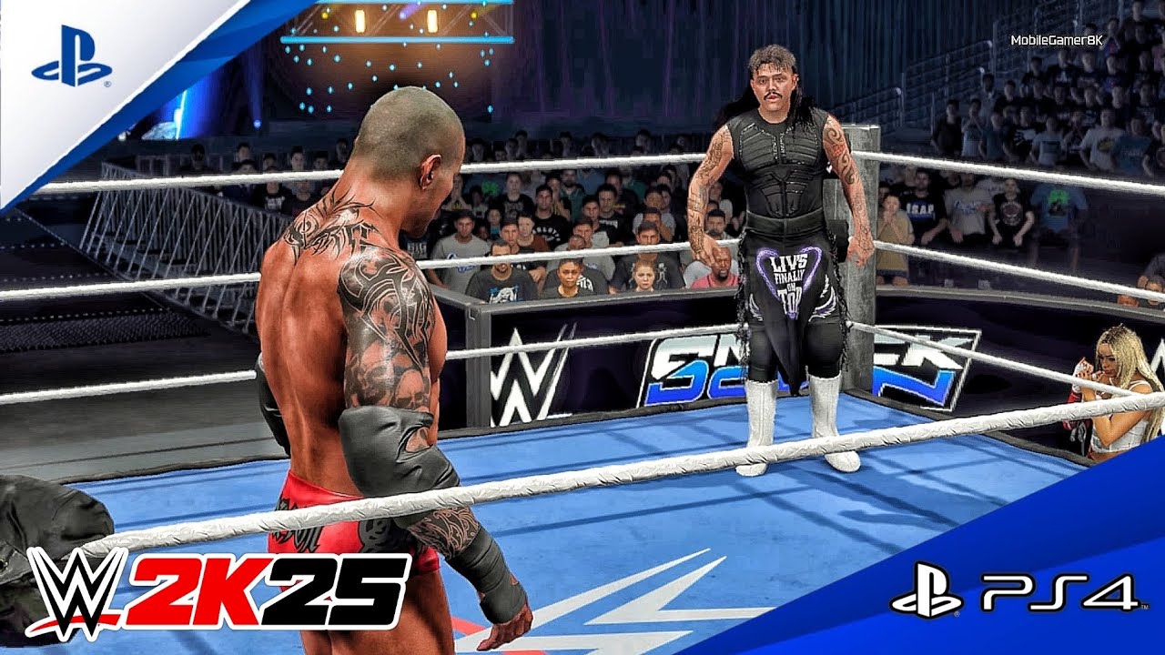 WWE 2K25 - Randy Orton vs. Dirty Dominik Mysterio - Career Ending Full Match At Smackdown | PS4™