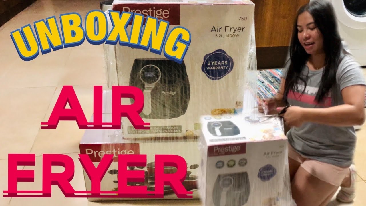 UNBOXING AIR FRYER | FIRST USE FAILED || April Joy Obod
