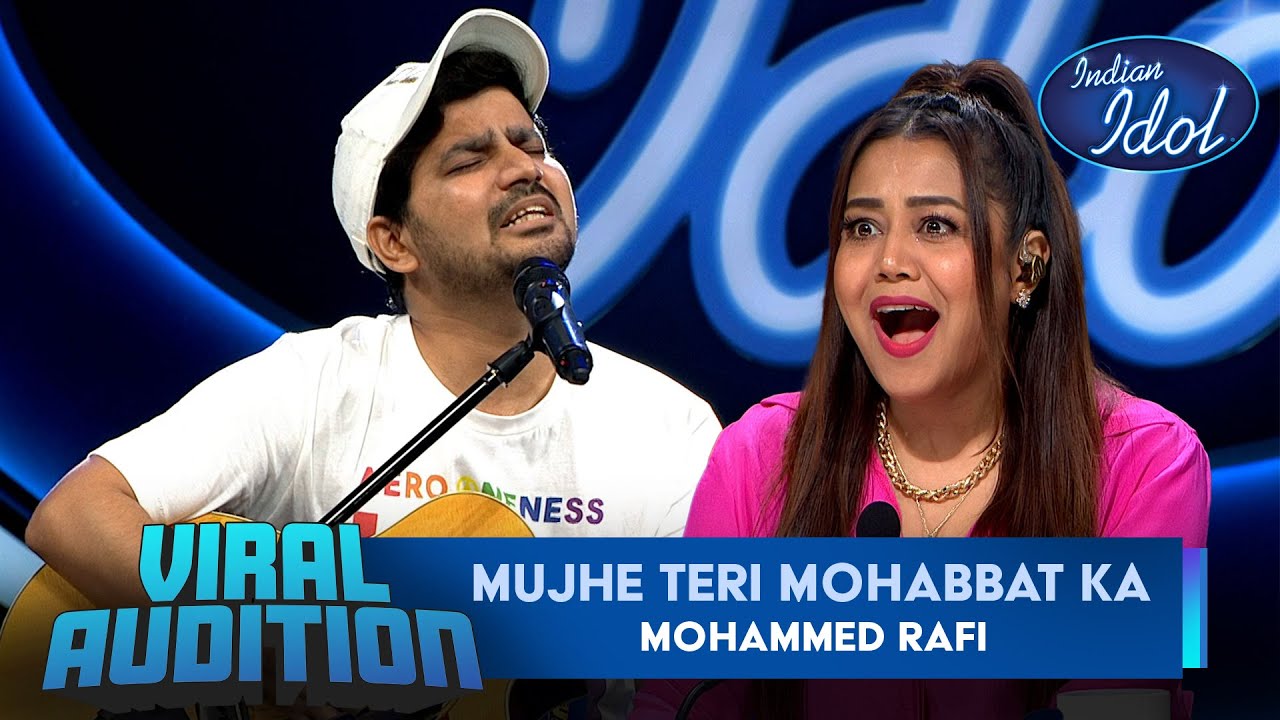 'Mujhe Teri Mohabbat Ka' पर Vineet की Awesome Singing! | Indian Idol S13 | Viral Auditions