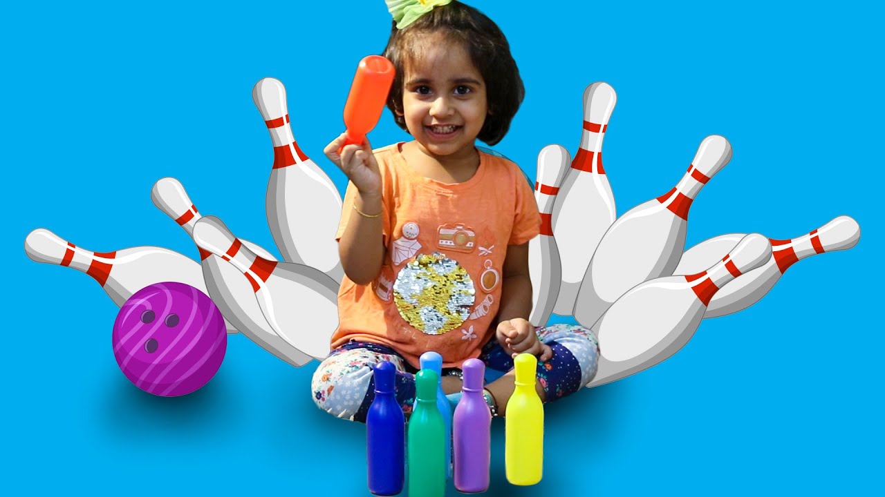 Kids Bowling Game Toy Play Set 🎳 | Kids Videos | Bowling Kids | Bowling Ball | Bowling Fun