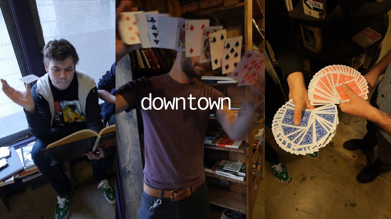 downtown // cardistry // Dave Buck x Adam Kerchman x Tobias Levin x Oliver Sogard