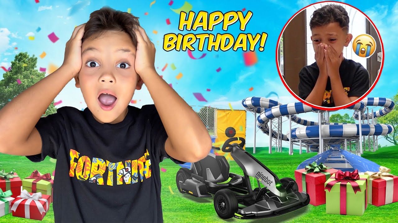 СЮРПРИЗ НА 8-ЛЕТИЕ ОРЛИ!!! (Он плакал)