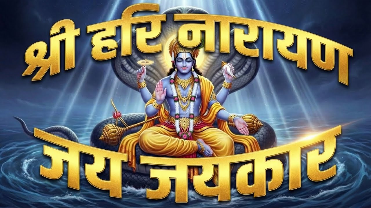 श्री हरि नारायण जय जयकार 🙏 | Lord Vishnu Bhajan | PremKirtanRas 