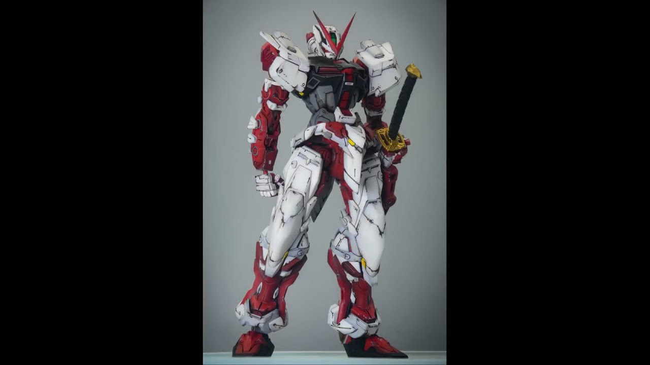 Gundam Astray Red Frame #gundam #gunpla #gunplacustom #gunplabuilder #shorts #gundamseed